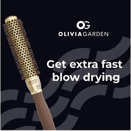 Волнистые щетинки Expert Blowout Speed, золотистые и коричневые 25 Olivia Garden — фото 3
