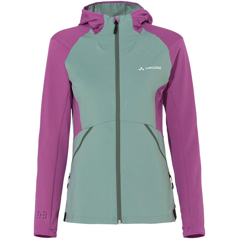 

Флисовая куртка wo scopi под курткой Vaude, цвет dusty fern