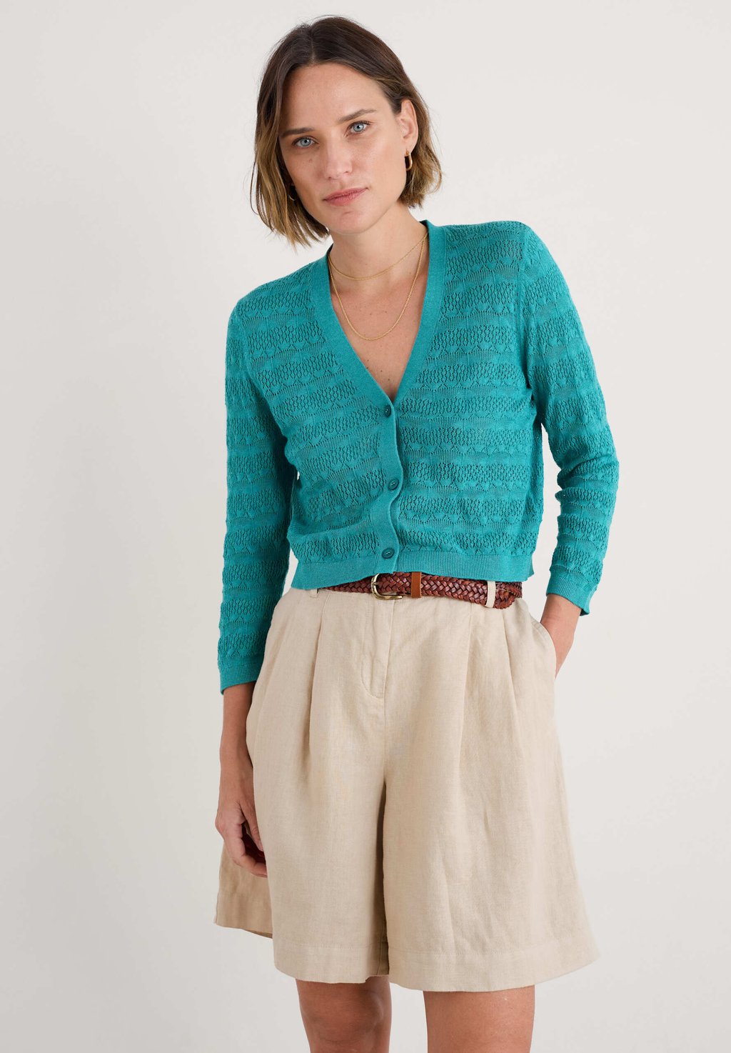 

Кардиган SWEET DAY Seasalt Cornwall, цвет Teal Azurite