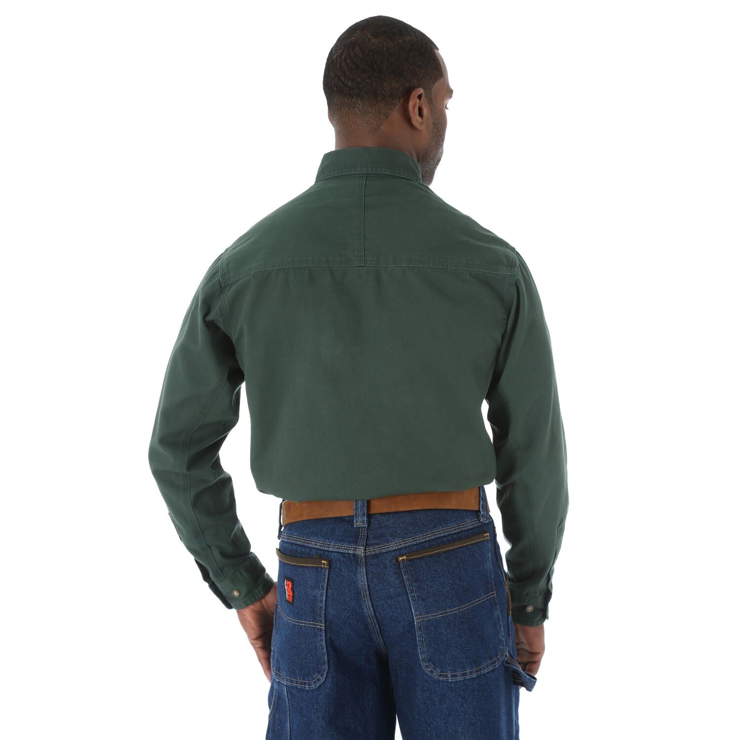 

Мужская рубашка на пуговицах из твила Wrangler RIGGS Workwear