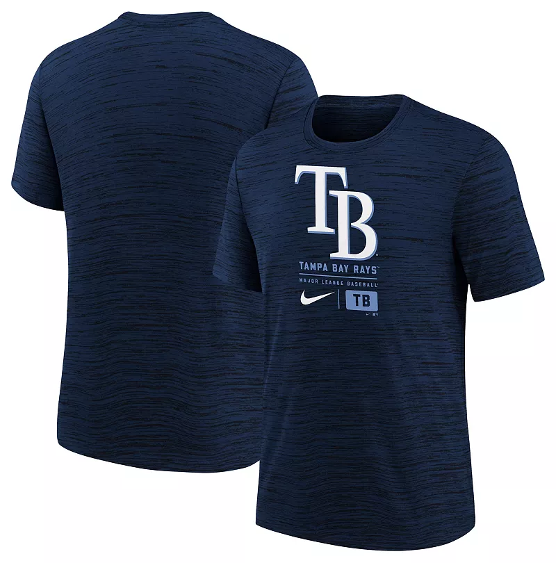 

Темно-синяя футболка с логотипом Nike Youth Tampa Bay Rays Velocity