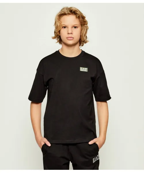 

Футболка Regular fit Ea7, черный