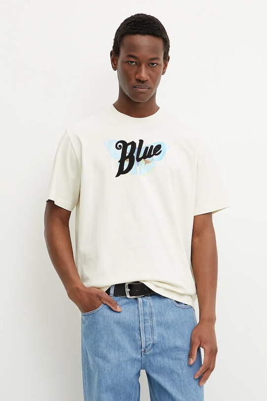 

Хлопковая футболка Bluemarble, бежевый