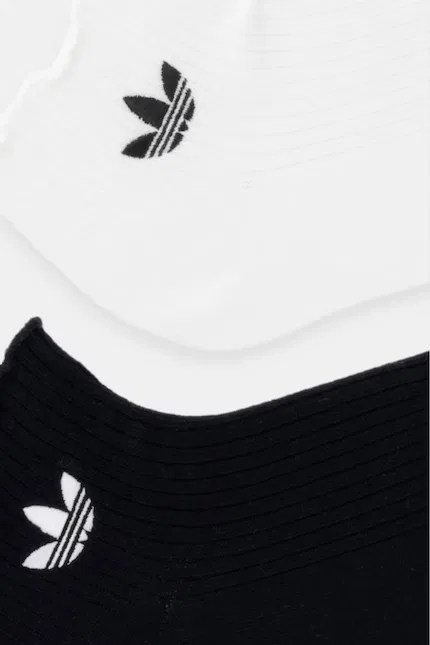 Носки женские с бахромой Ruffle Adidas Originals, белый — фото 2
