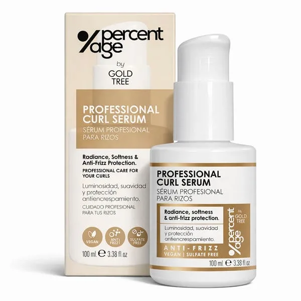 Сыворотка PERCENTAGE BY GOLD TREE — Для ухода за кудрями Professional Curly Serum, 50 мл