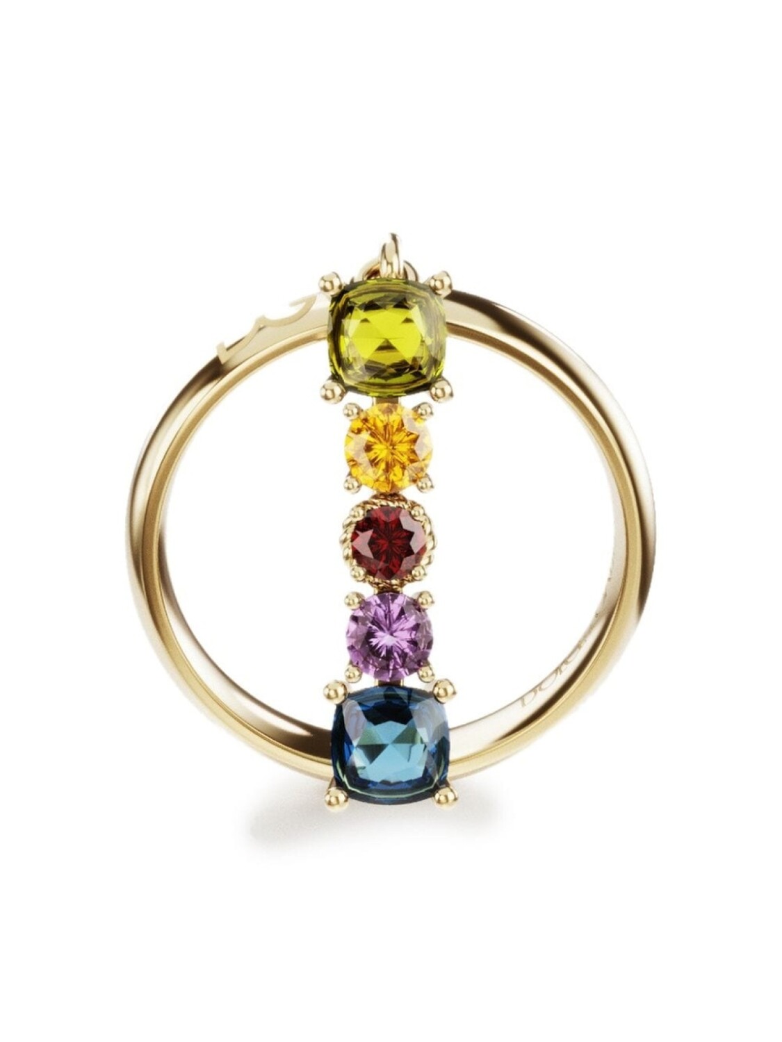 

Кольцо Rainbow Alphabet I из желтого золота Dolce & Gabbana, золотой