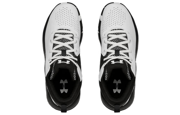 Кроссовки lockdown 5 'white black' Under Armour, черный — фото 4
