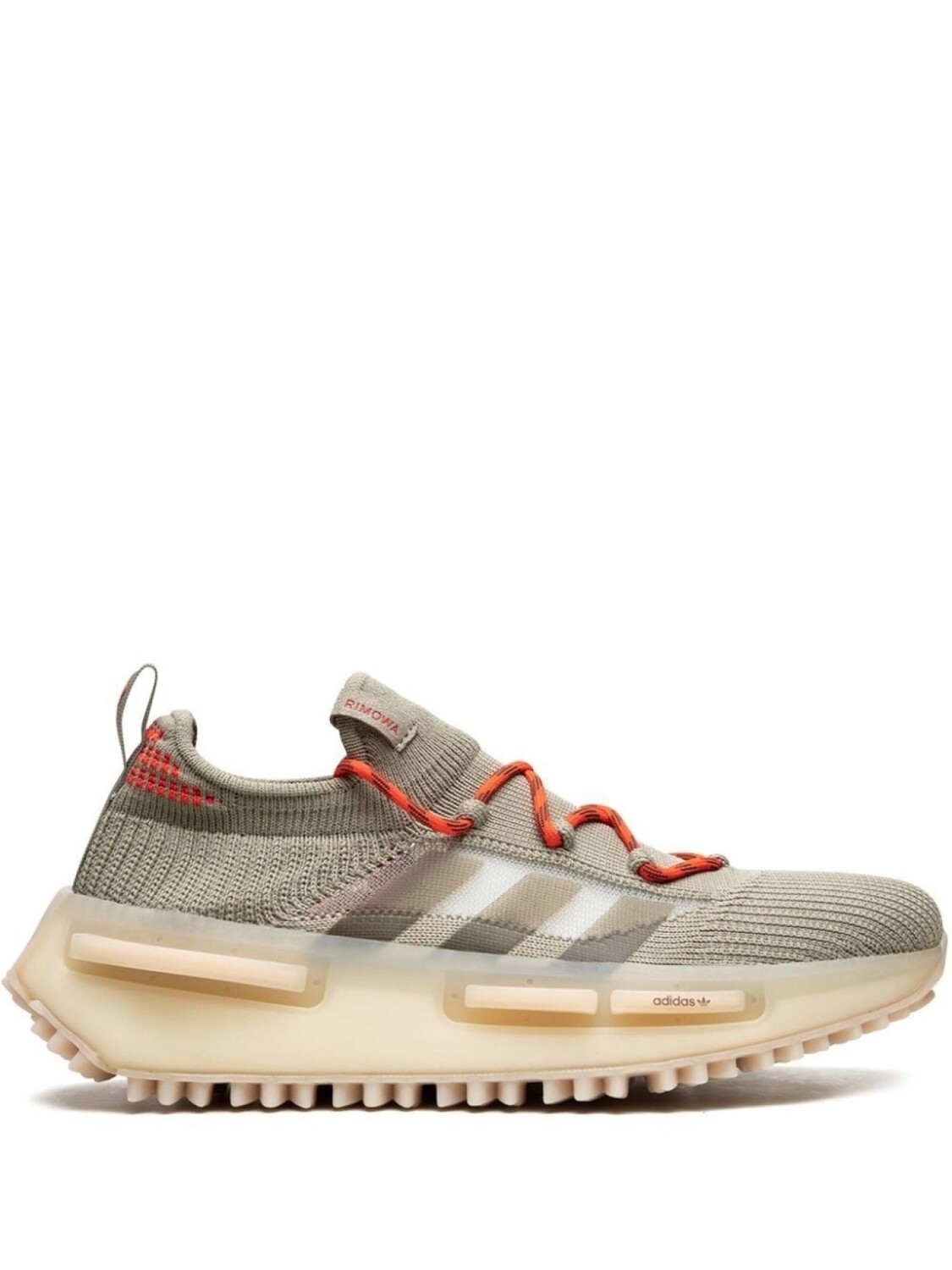 

Кроссовки NMD_S1 из коллаборации с Rimowa Adidas, бежевый