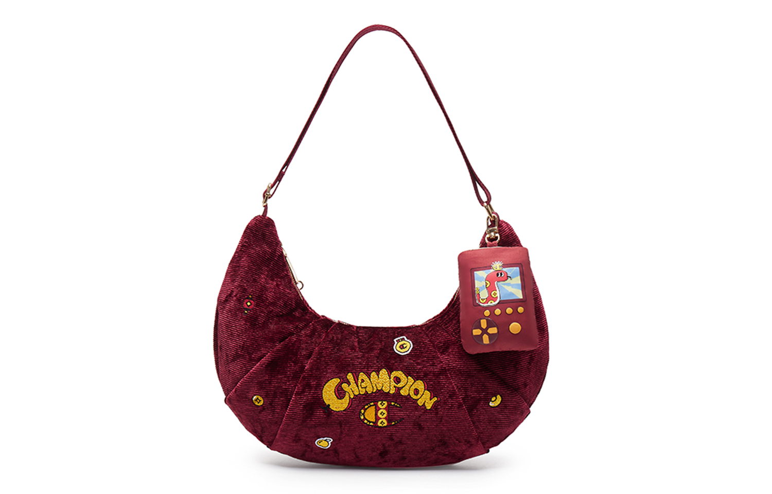

Женская тканевая сумка среднего размера Champion, красный