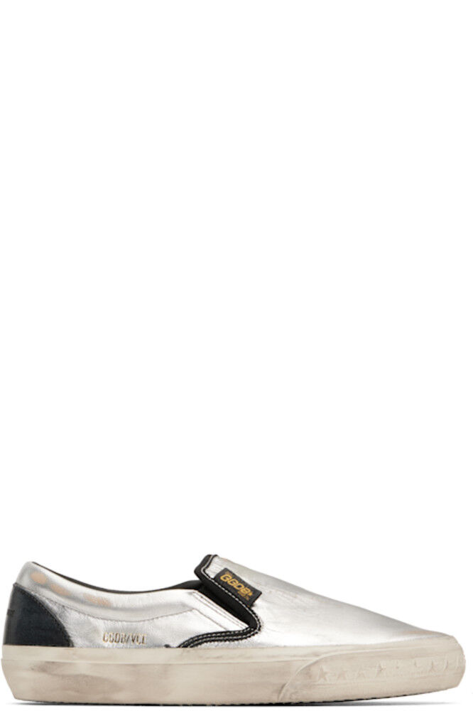 

Серебристо-черные кроссовки VCE Penstar Golden Goose
