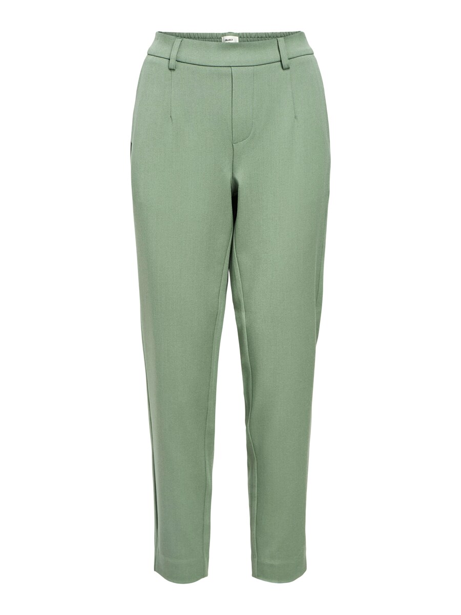 

Облегающие брюки в складку спереди OBJECT OBJLisa, цвет Grass green