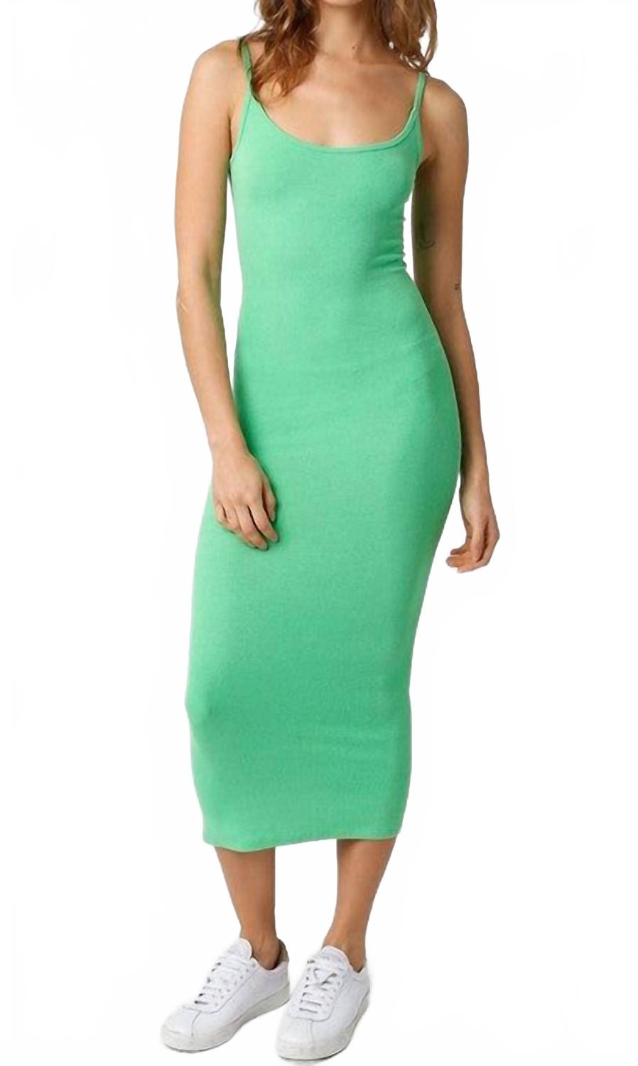 

Лана приталенное миди-платье в цвете зеленое яблоко OLIVACEOUS