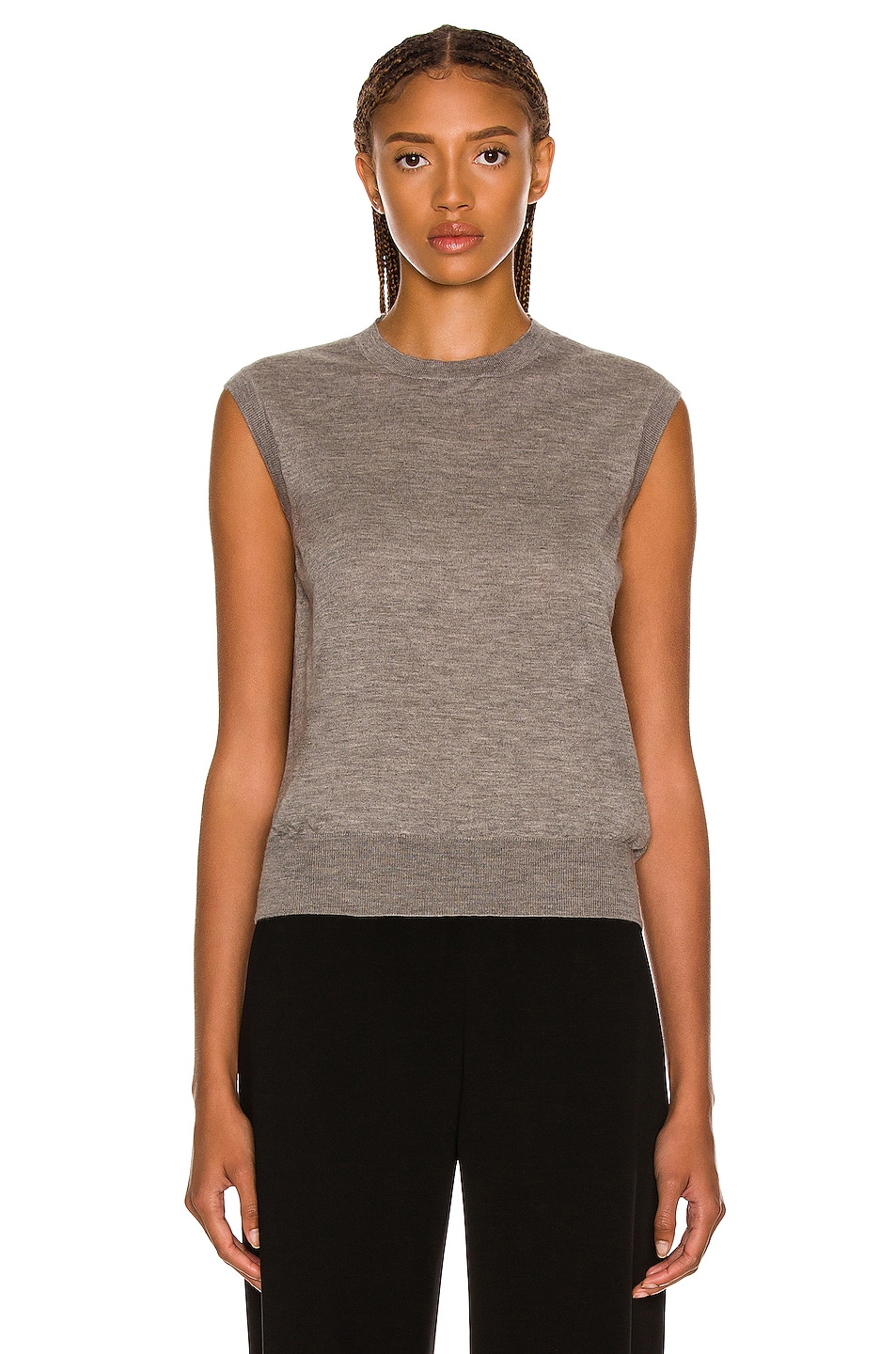 

Свитер Бэлхэм The Row, цвет Medium Grey