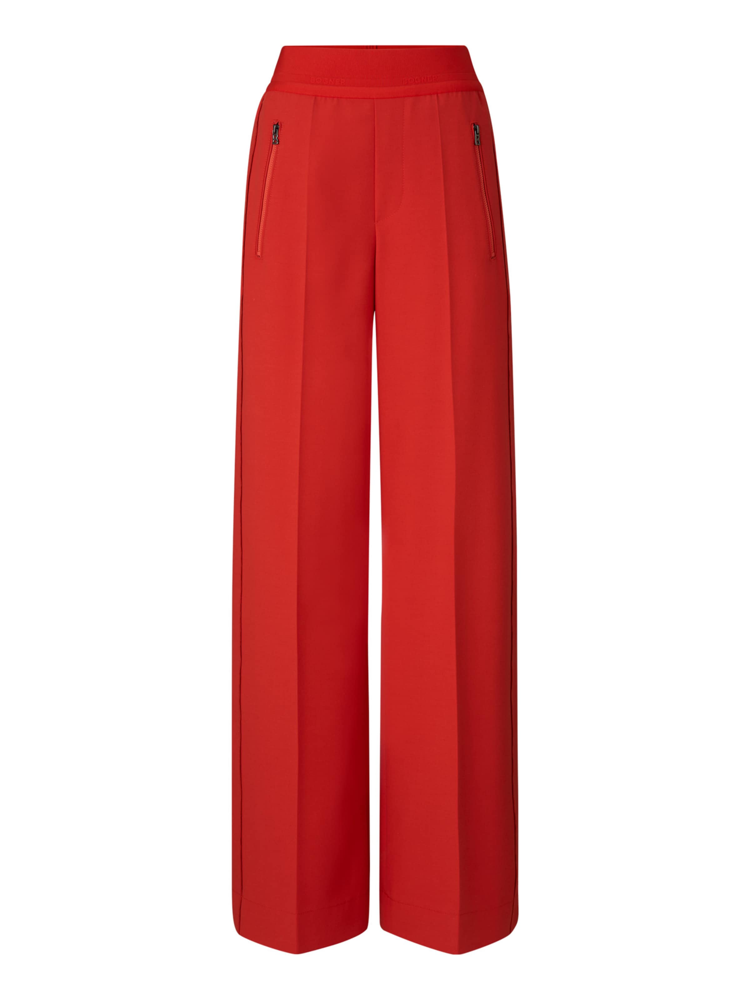 

BOGNER Широкие плиссированные брюки 'Ilvy' в красном цвете