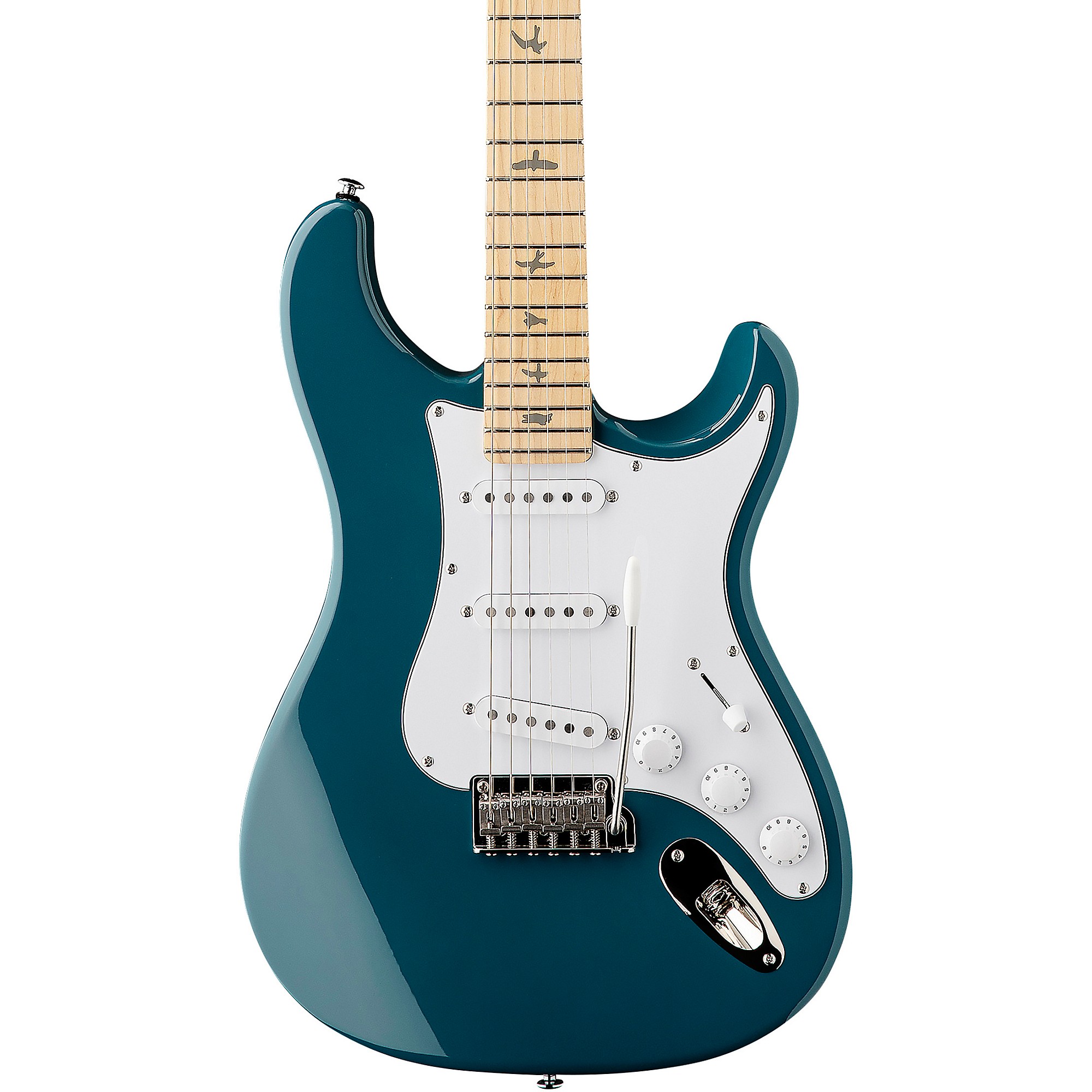 

PRS SE Silver Sky с кленовым грифом Электрогитара, нейлоновый синий