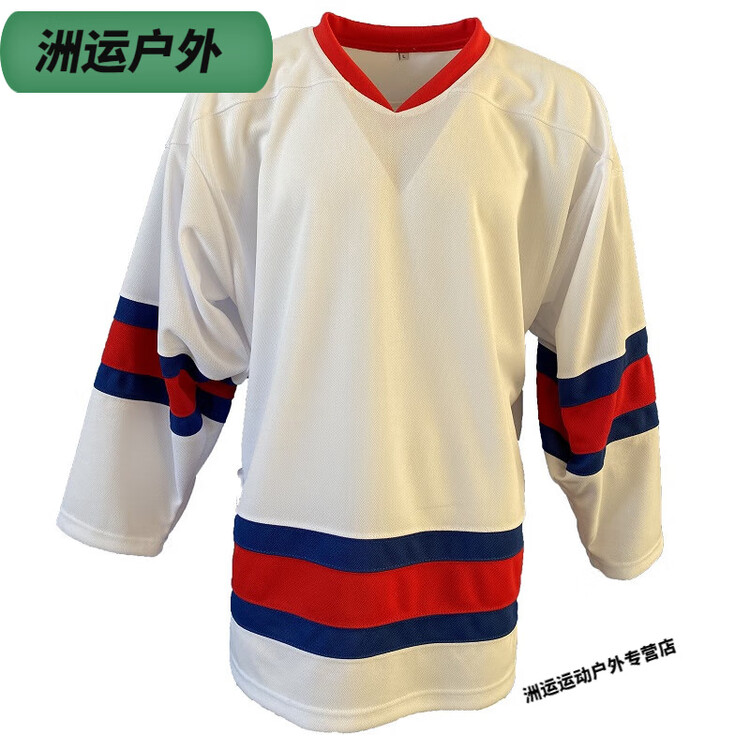 

He Jiagong Хоккейная форма для детей: свитер, щитки и гетры, белый, полиэстер, XXS