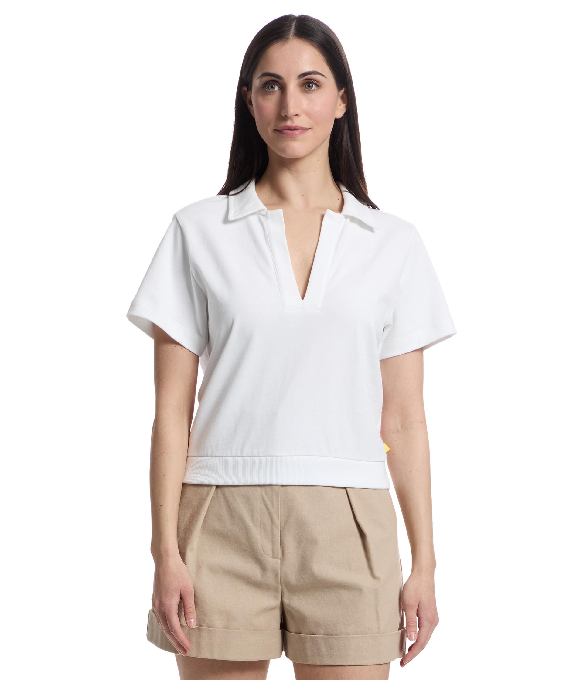 

Топ Lilla P Polo Popover Top, белый