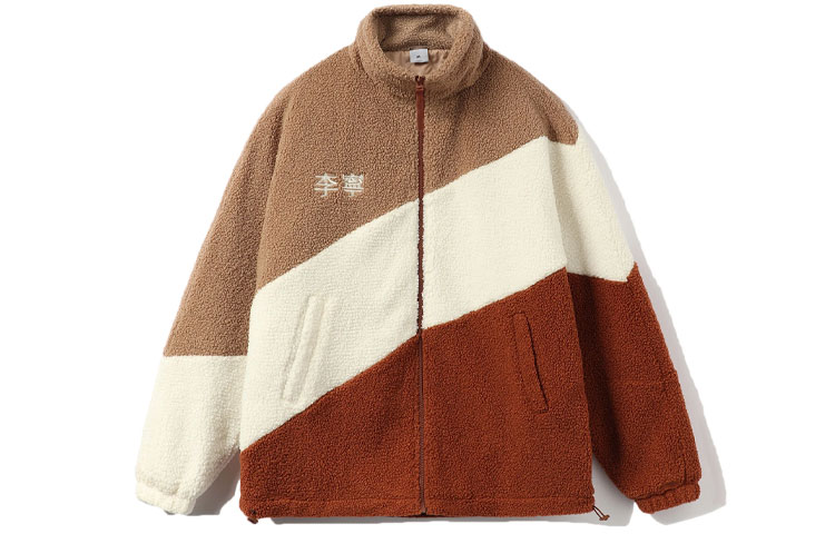 

Женское пальто LiNing Sports Fashion Collection из бархата цвета имбирного хлеба, Gingerbread Brown