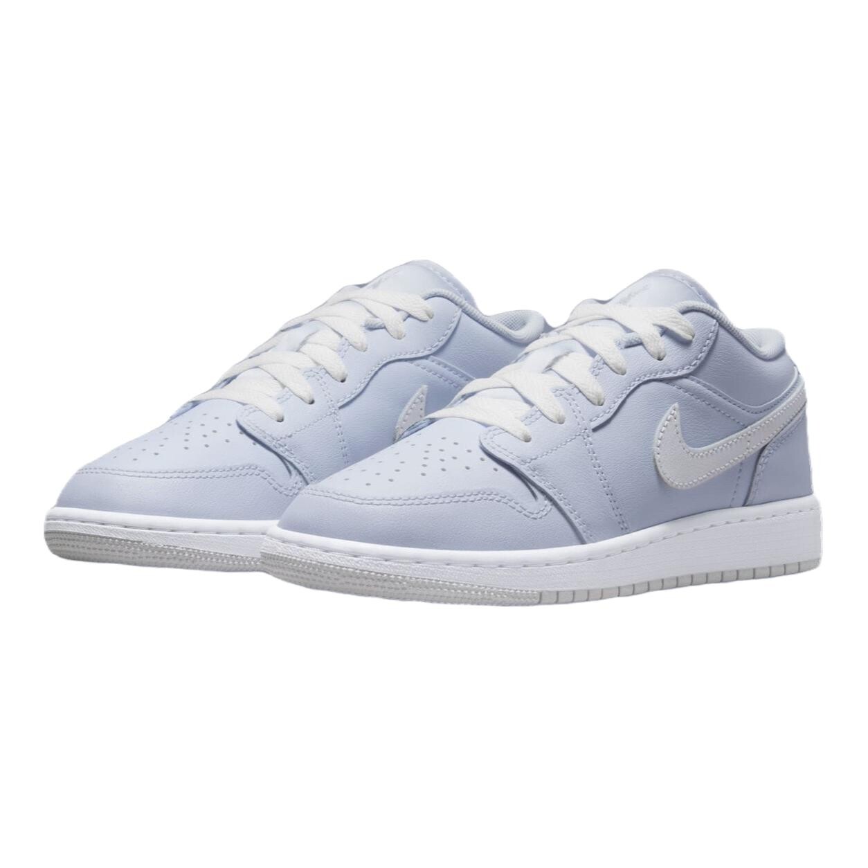 Баскетбольные кроссовки Air 1 Kids для начальной школы Jordan, цвет Gray White — фото 3