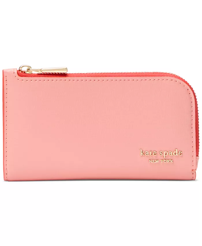 

Девен Поп Трим небольшой кожаный кошелек-бифолд kate spade new york, оранжевый