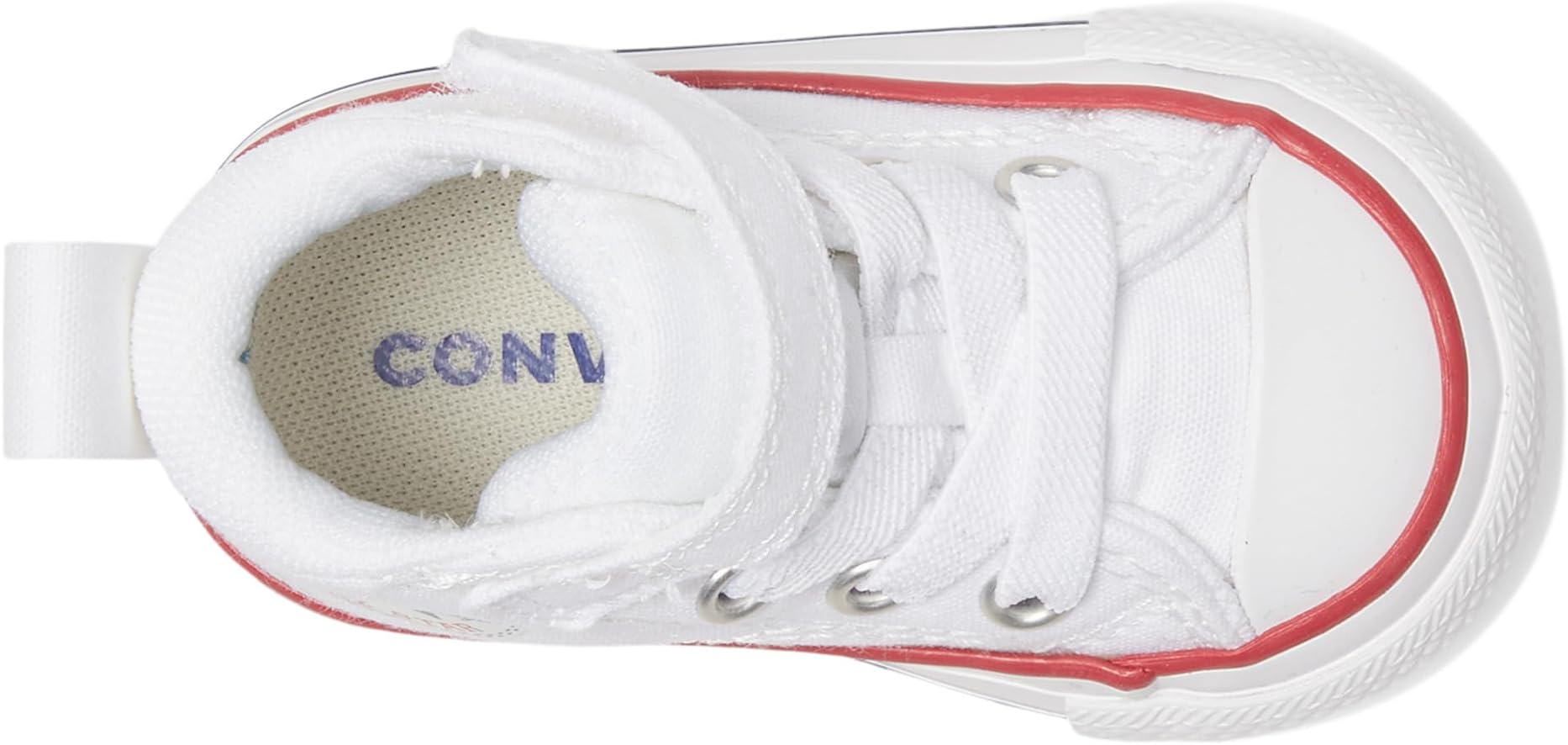 Кроссовки Converse Kids  Chuck Taylor All Star Malden Street, White/Red/Blue — фото 2