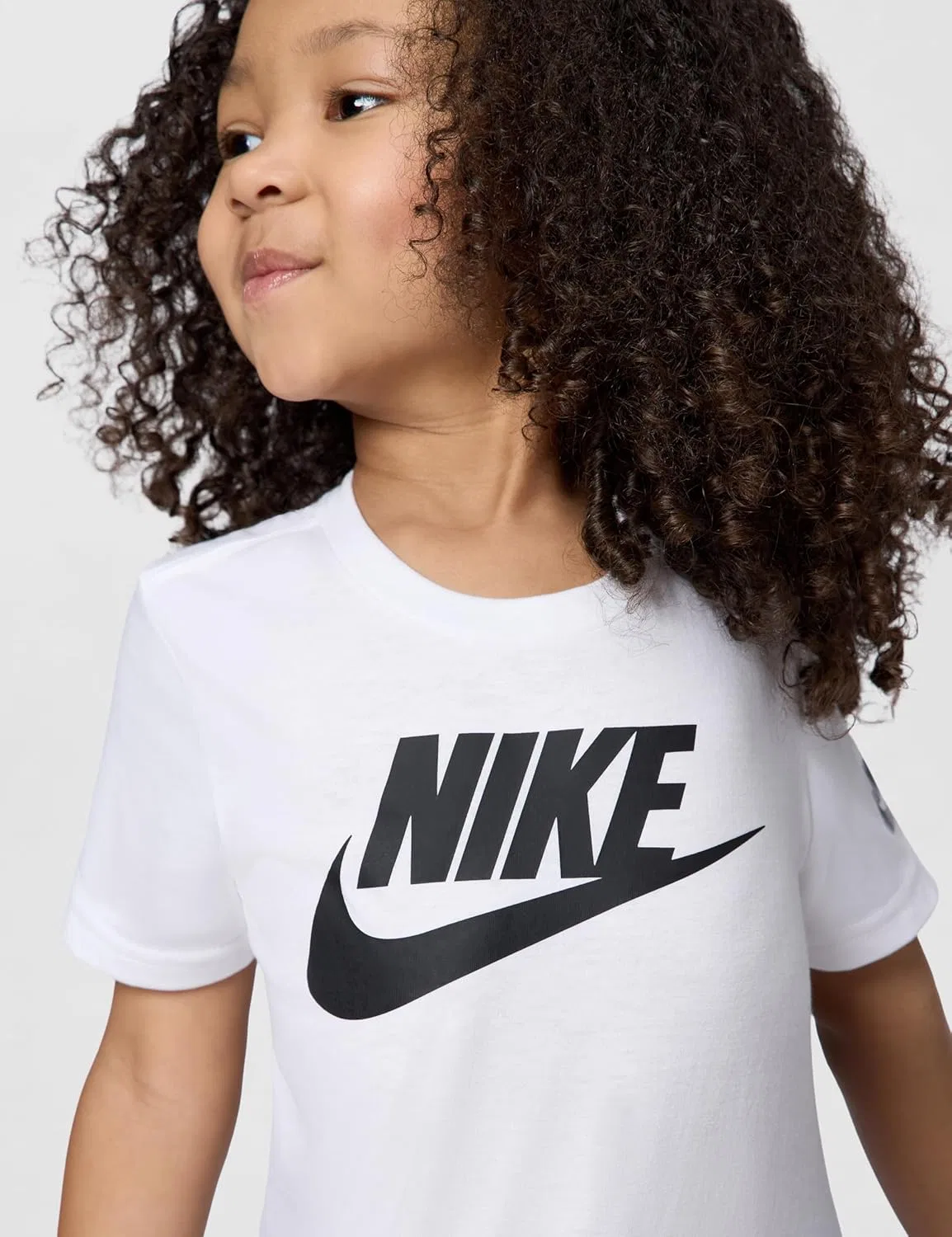 Футболка детская Nike Sportswear Club, белый — фото 4