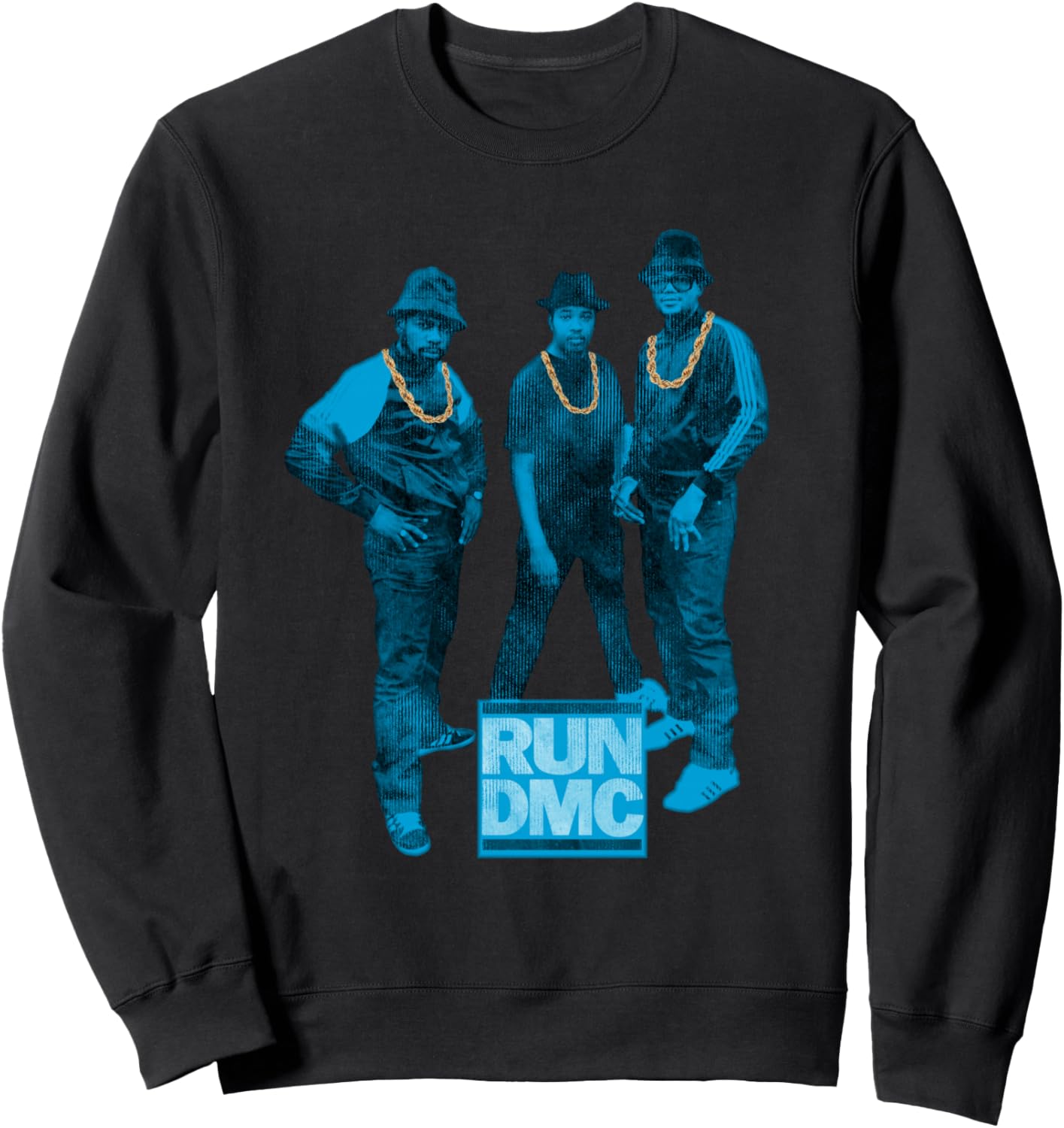 

Синяя рваная толстовка RUN DMC Run--Dmc, Синий, Синяя рваная толстовка RUN DMC Run--Dmc
