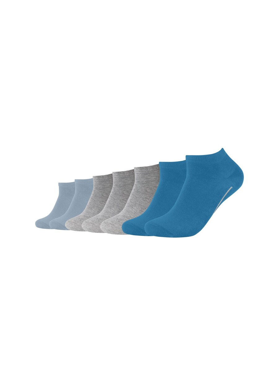 

Носки до щиколотки camano, синий/светло-голубой/светло-серый