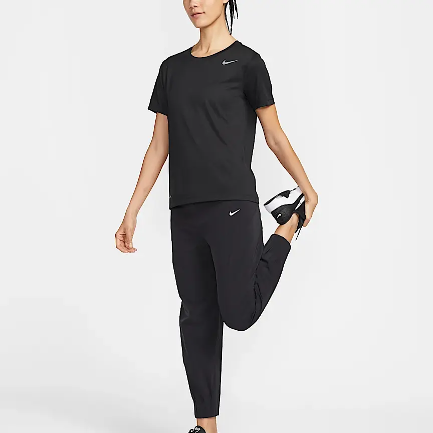 Nike Футболка Dri Fit женская black — фото 4