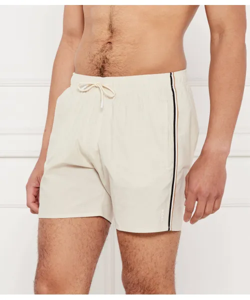 

Культовые шорты для плавания Regular fit Boss, бежевый