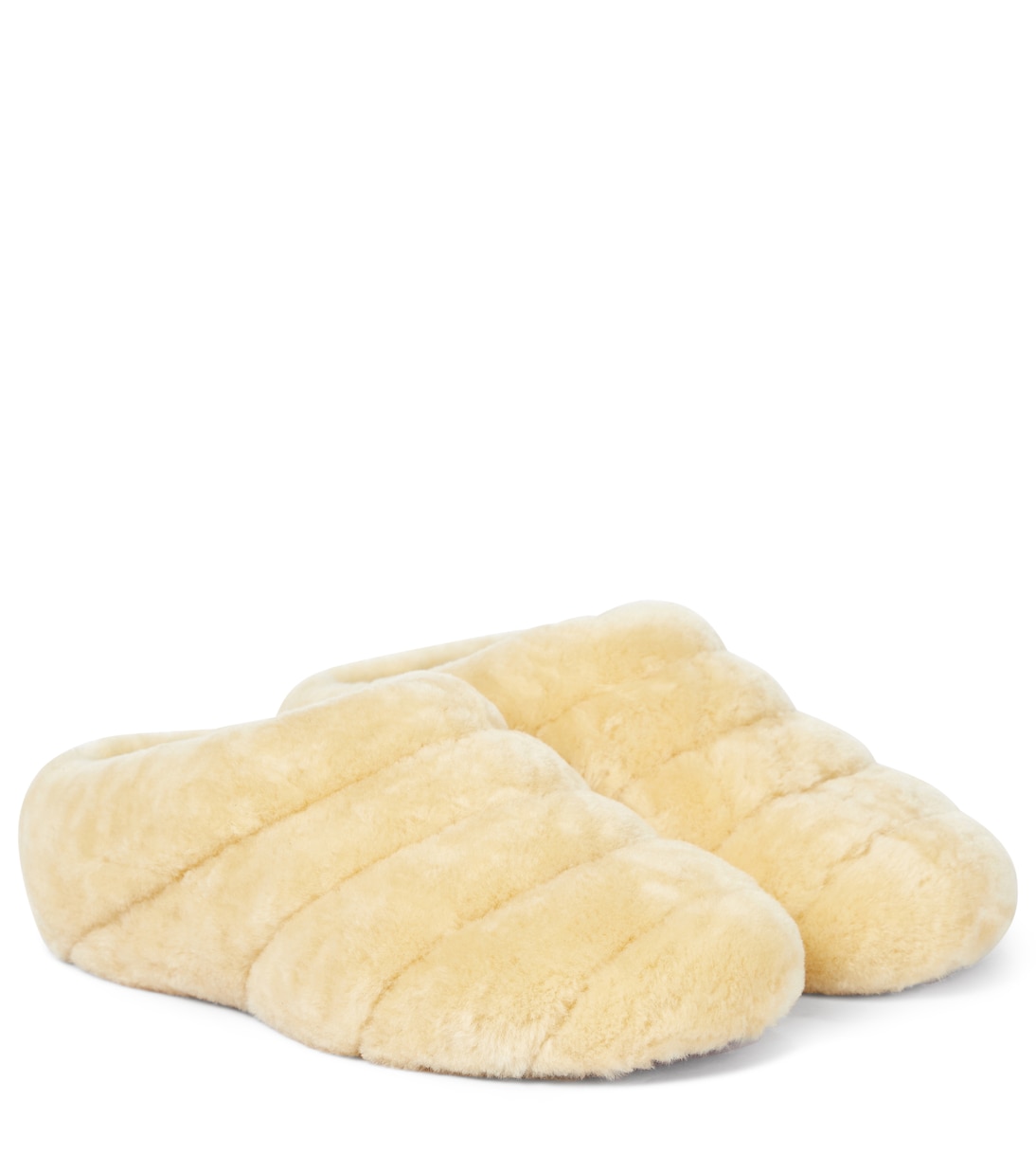 Тапочки из овчины Rondo Proenza Schouler, Butter