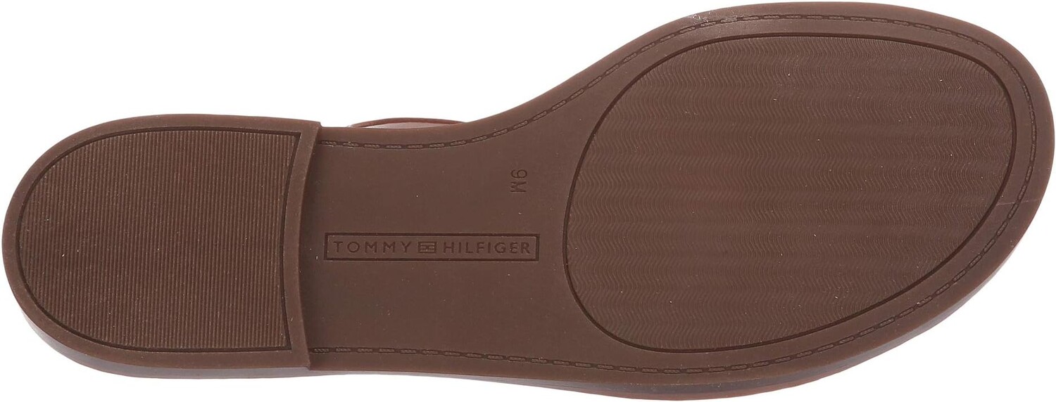 Сандалии на плоской подошве Bennia Tommy Hilfiger, цвет Light Brown LL — фото 3
