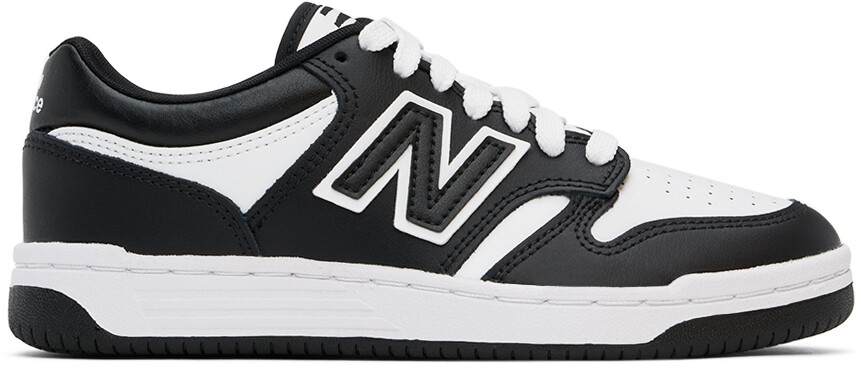 

Большие детские черно-белые кроссовки 480 New Balance