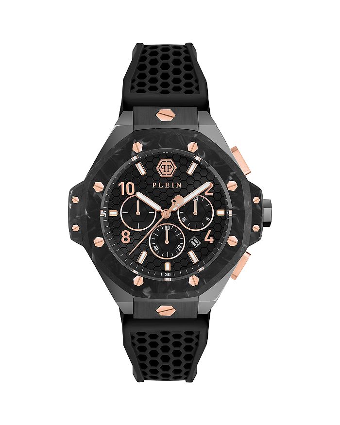 

PHILIPP PLEIN Plein Chrono Royal часы, 46 мм, черный