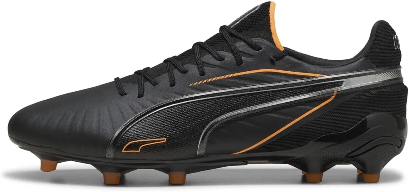 Детские лодочные кроссовки PUMA Ultra 1.4 Mxsg, Black — фото 3