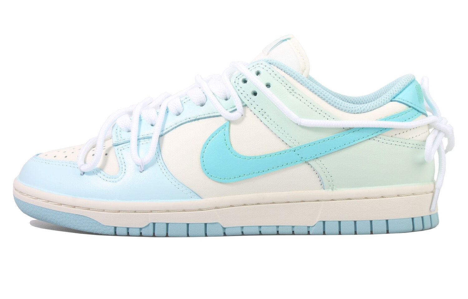 

Кроссовки Nike Dunk Skateboard Shoes Women's Low-Top Blue, синий