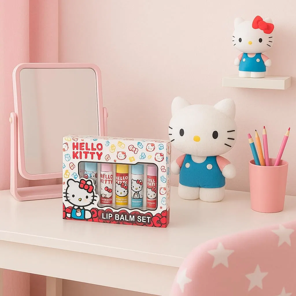 Набор из 5 бальзамов для губ Hello Kitty Corsair Toiletries — фото 4