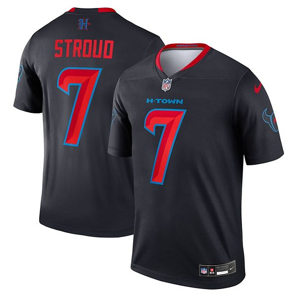 Топ cj stroud navy houston texans 2nd alternate legend player performance Nike — фото 2
