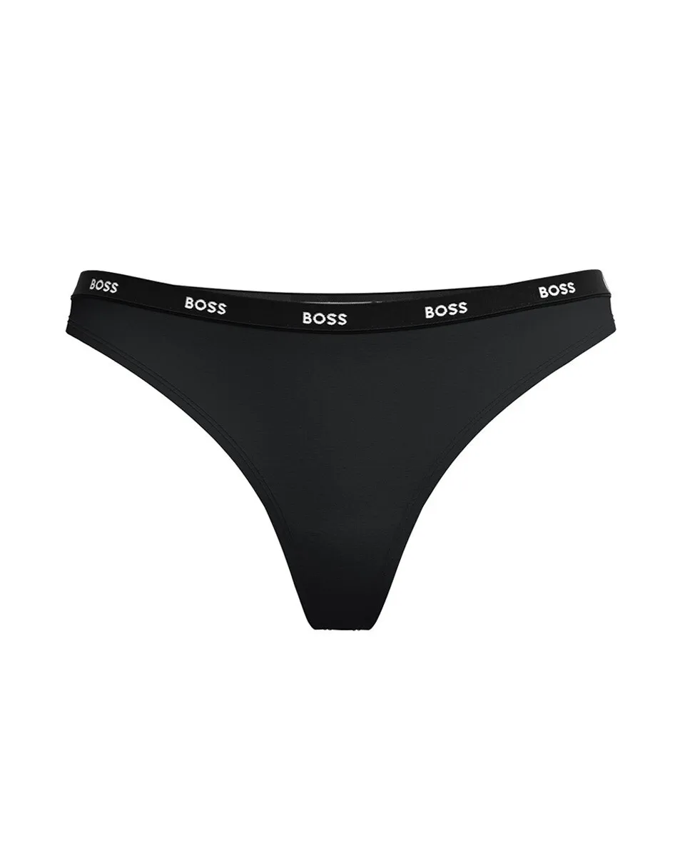 

Стринги из вискозы Boss, черный