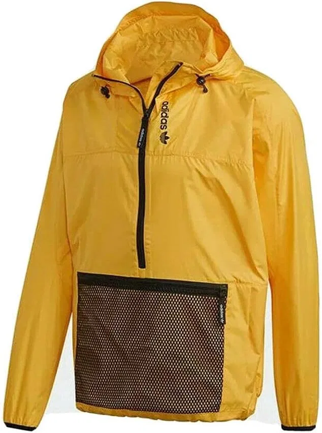 Куртка анорак adidas Originals Advantage Arch, золотистый