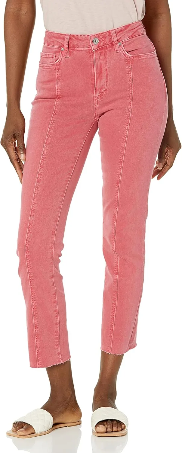 

PAIGE Women's White Noise Grand Hem Jeans