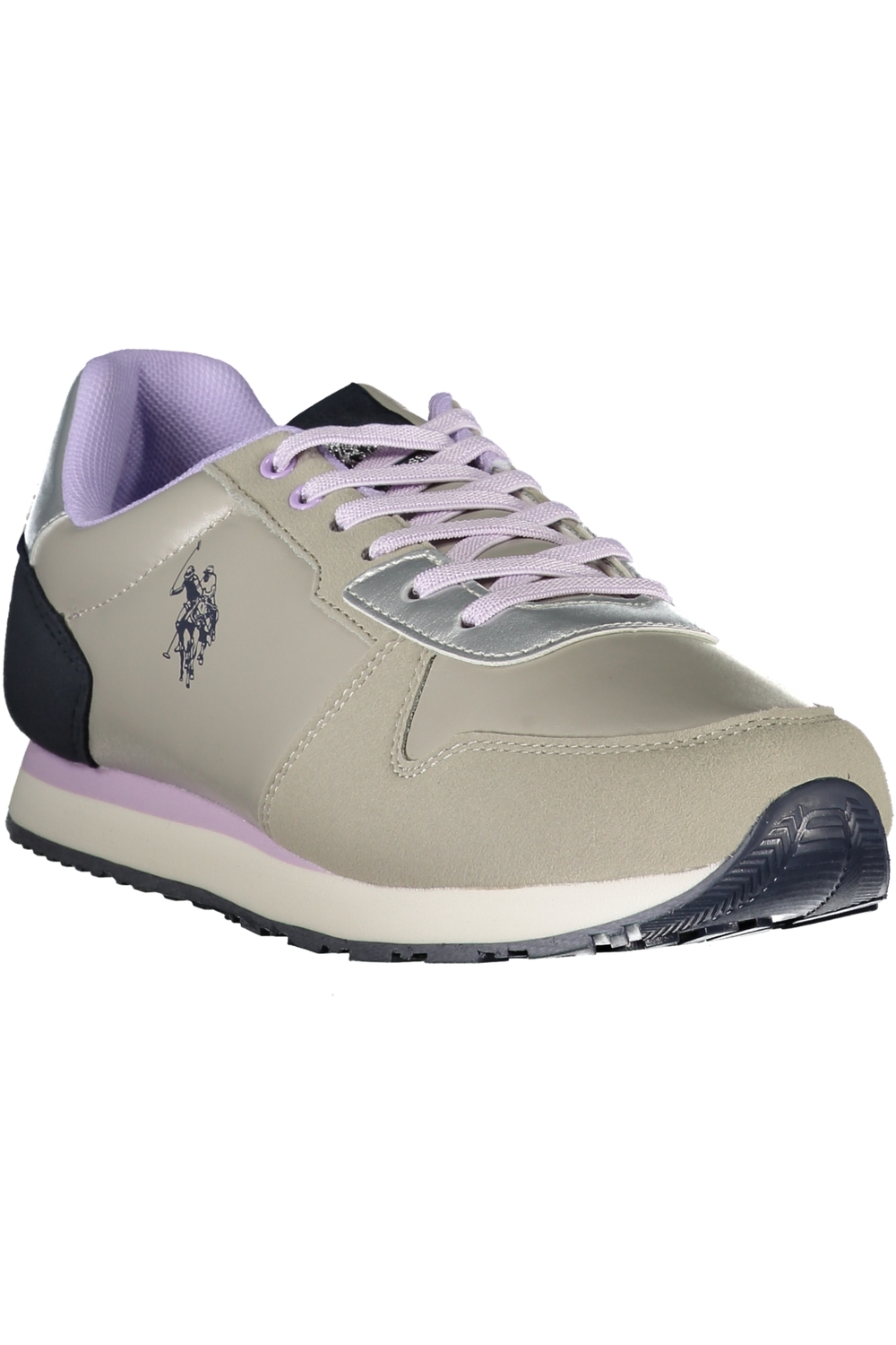 Кроссовки женские U.S. Polo Assn., серебряный — фото 3