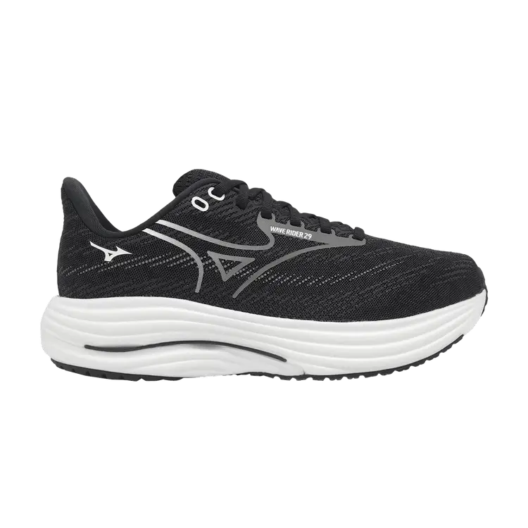 

Кроссовки Mizuno Wave Rider 29 Super Wide, Black White