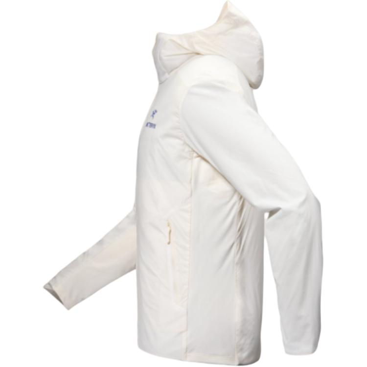 Куртка Arc'teryx Atom Sl Hoodie FW23, Полярный Белый/Ультрамариновый Синий/Арктический Шёлк/Виталити — фото 3