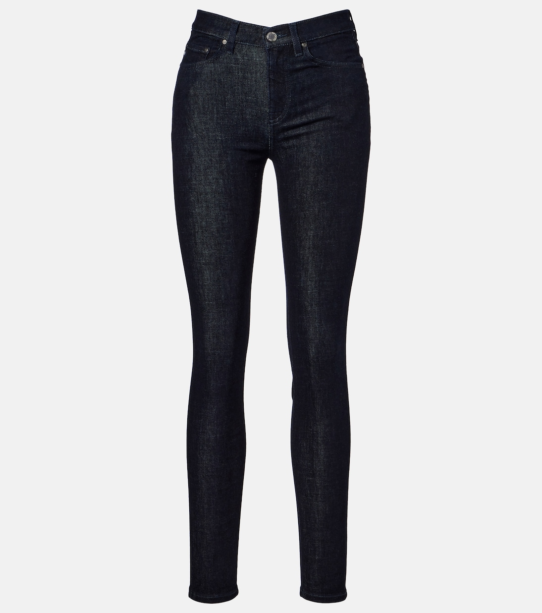 

Женские джинсы скинни Geneva mid-rise AG Jeans, Dark Night