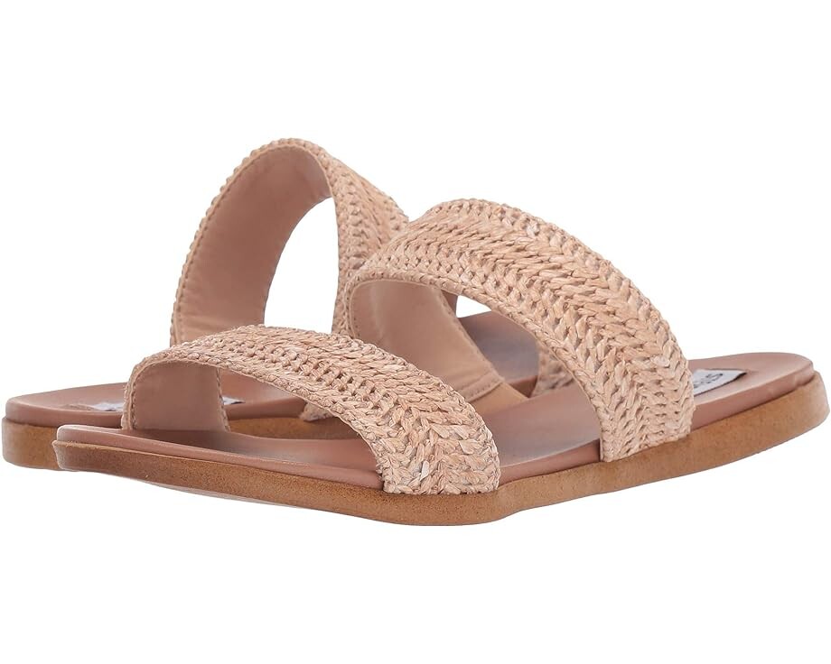 

Сандалии Steve Madden Dual Flat Sandal, цвет Natural Raffia