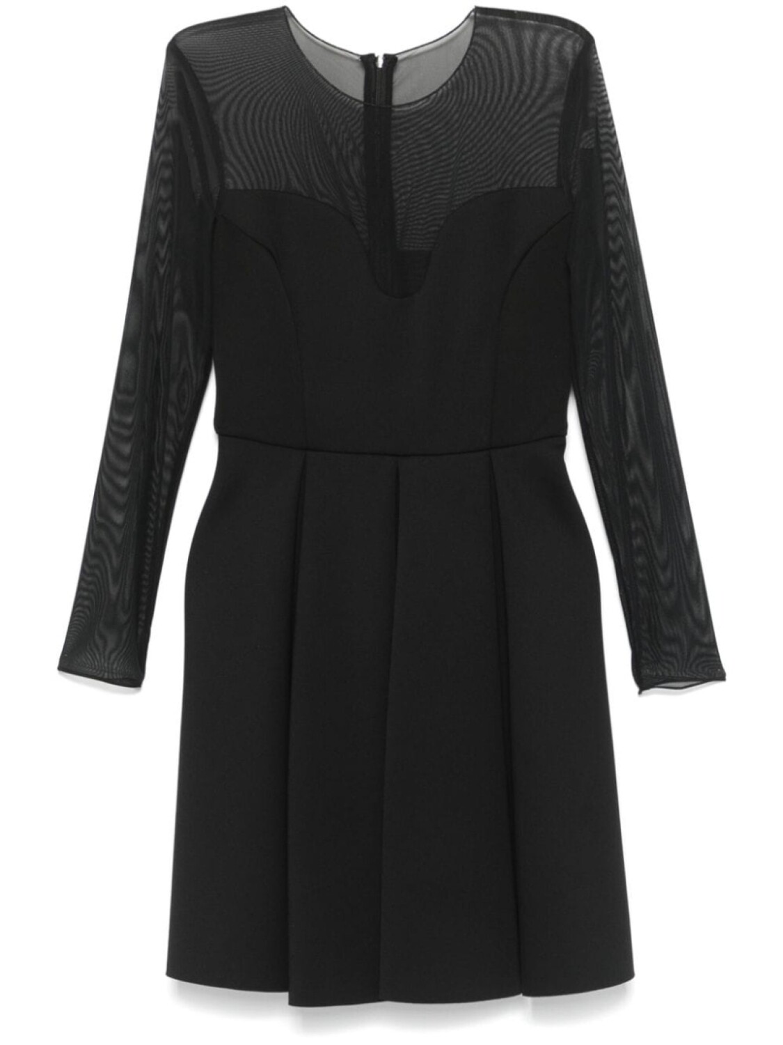 

PINKO платье мини со вставками, черный