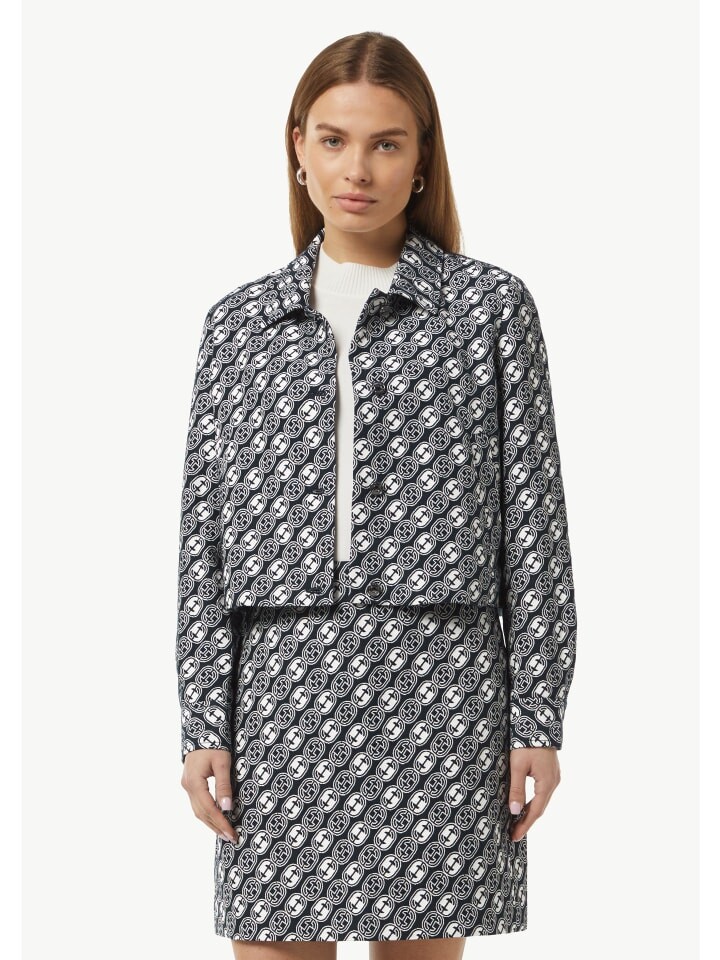 

Блейзер comma Indoor-Jacke langarm, синий