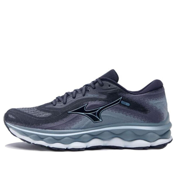 

Кроссовки wave sky 7 'black grey' Mizuno, черный