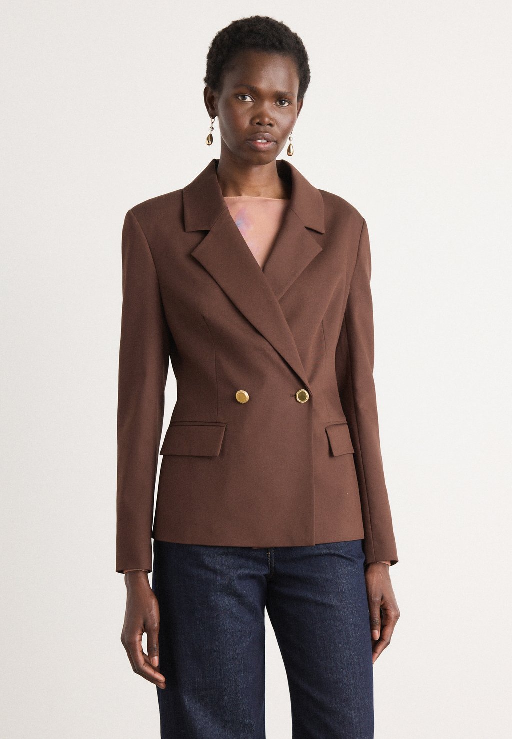 

Блейзер SUNNY MARCIANO BY GUESS, темно-коричневый